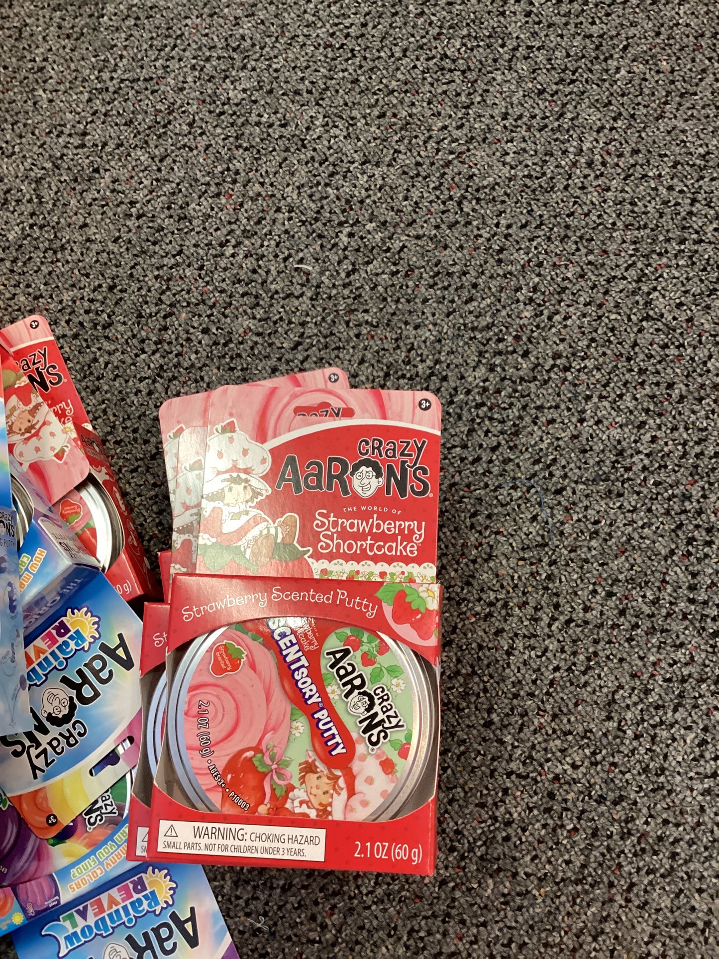 Crazy Aaron’s strawberry shortcake