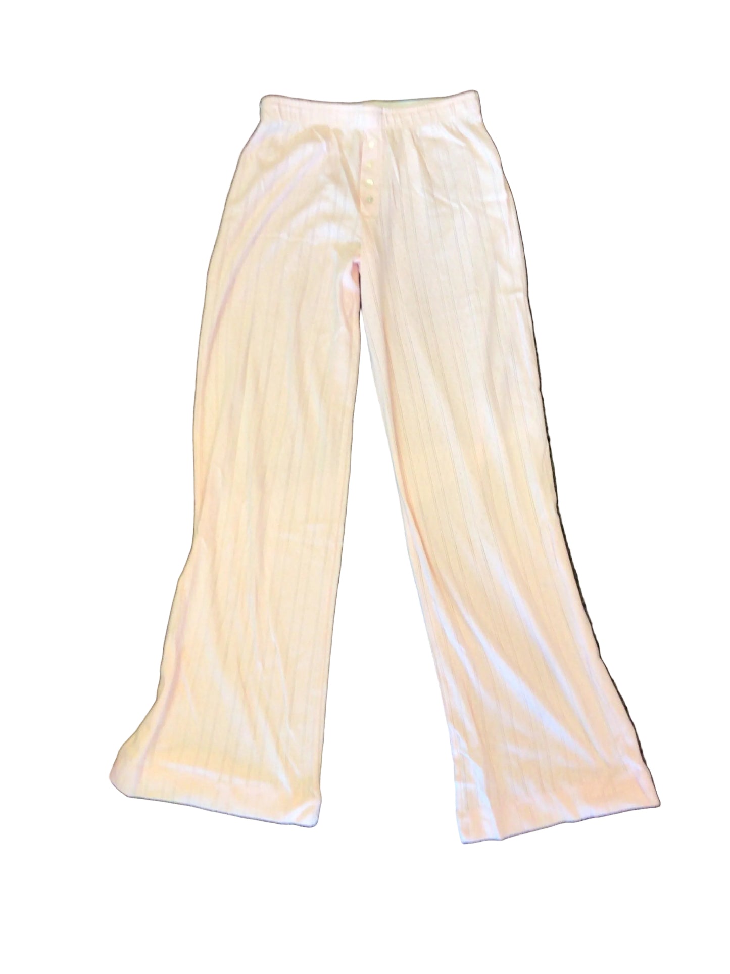 Olivaceous pointelle pink lounge pant