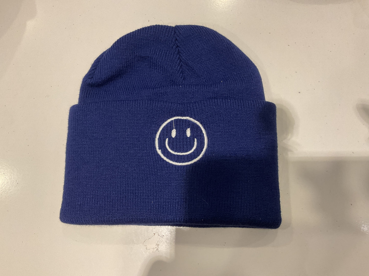 Navy Smile Hats