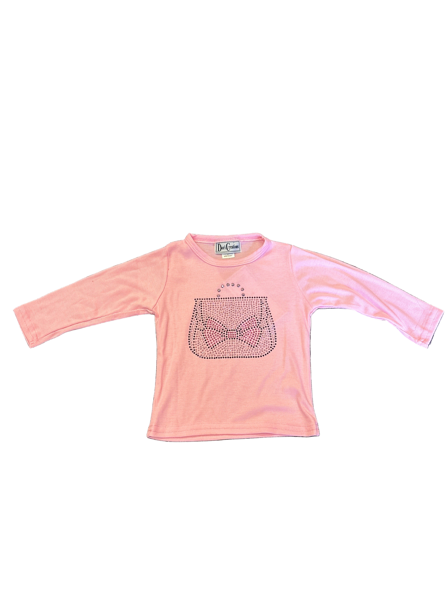 Dori pink purse long sleeve