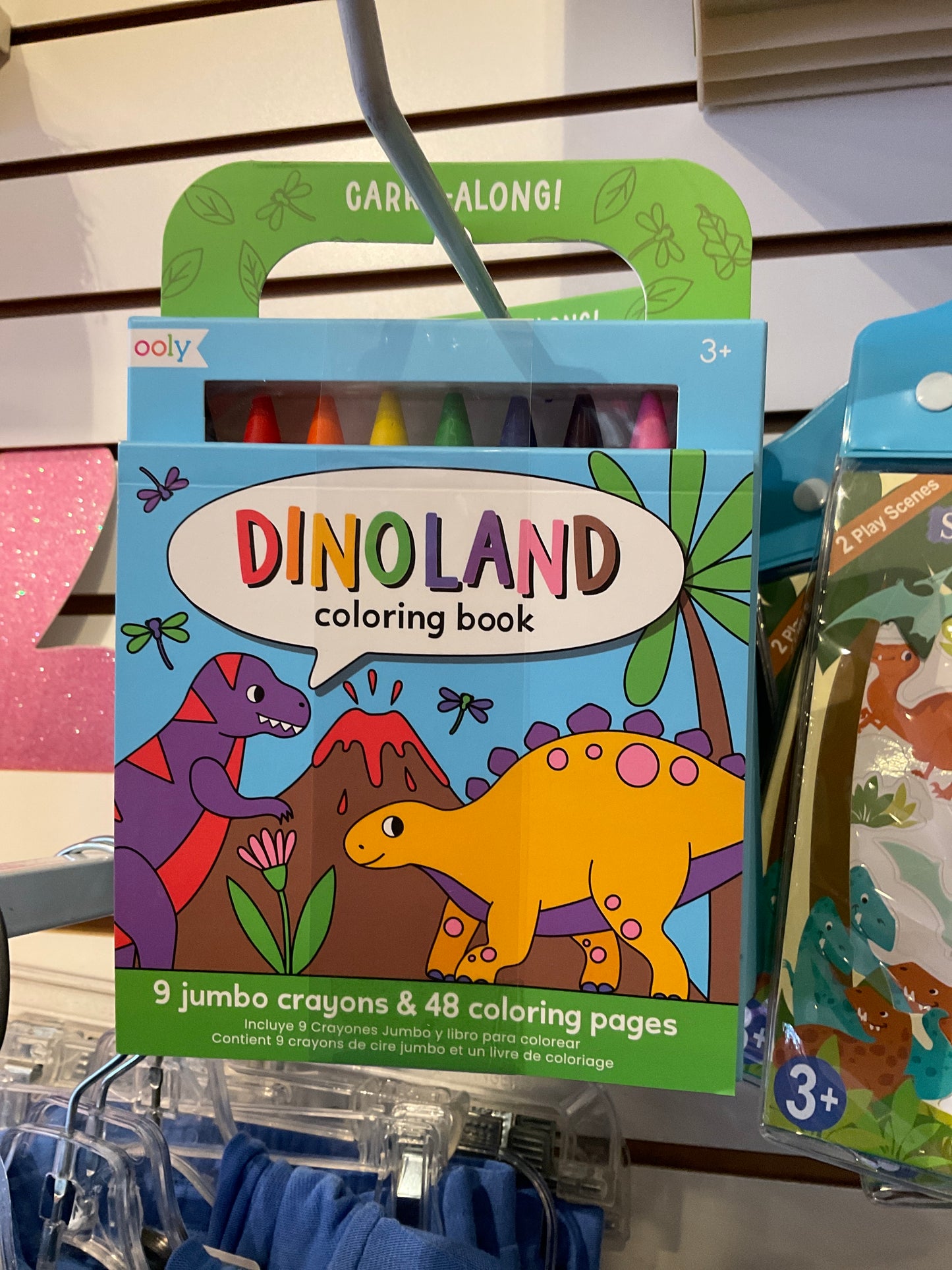 Ooly Dinoland coloring book