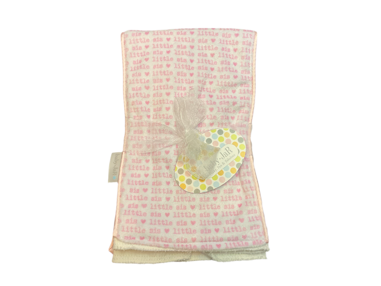 Baby Jar burpe cloths