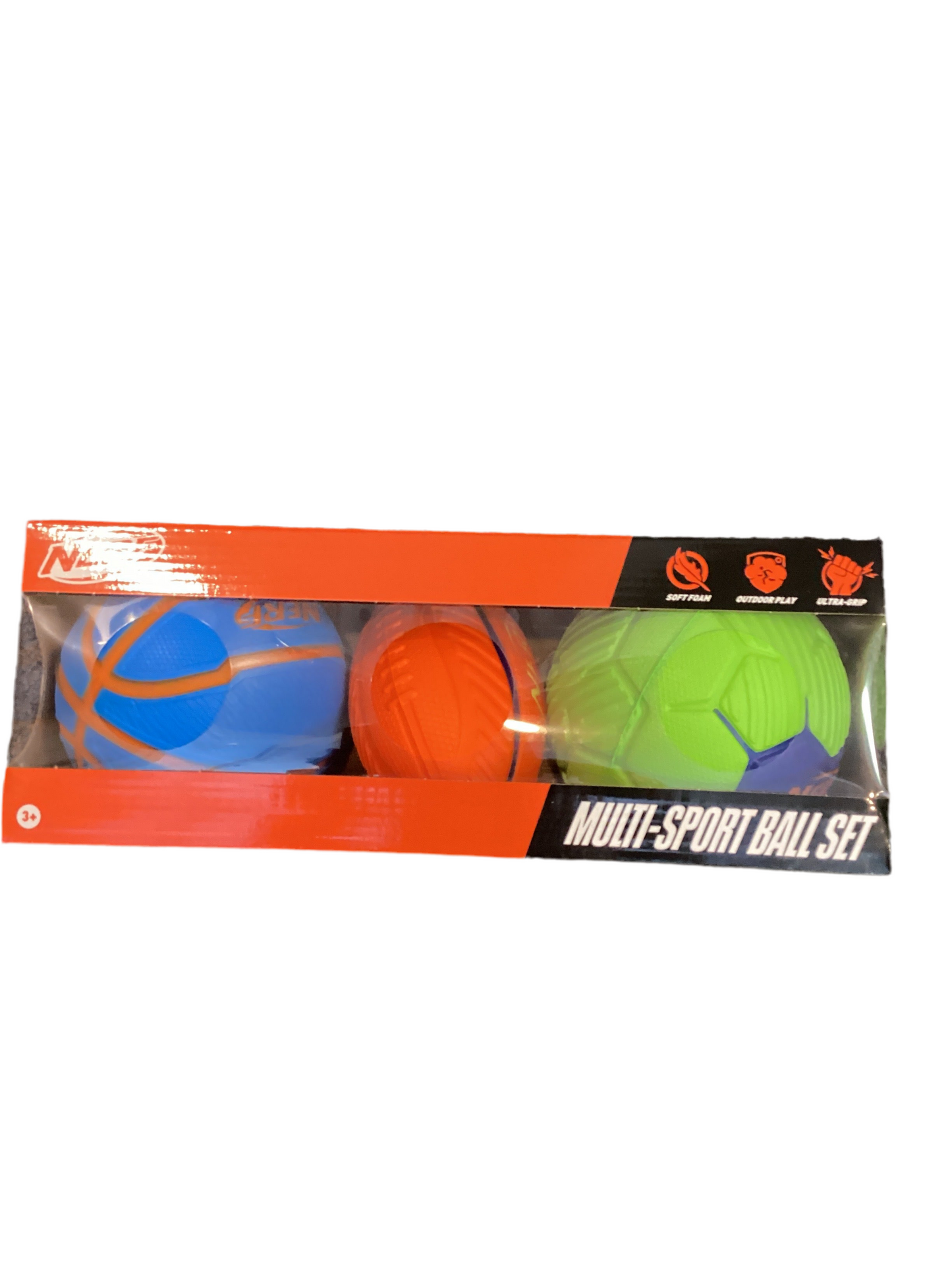 Three piece mini foam ball set