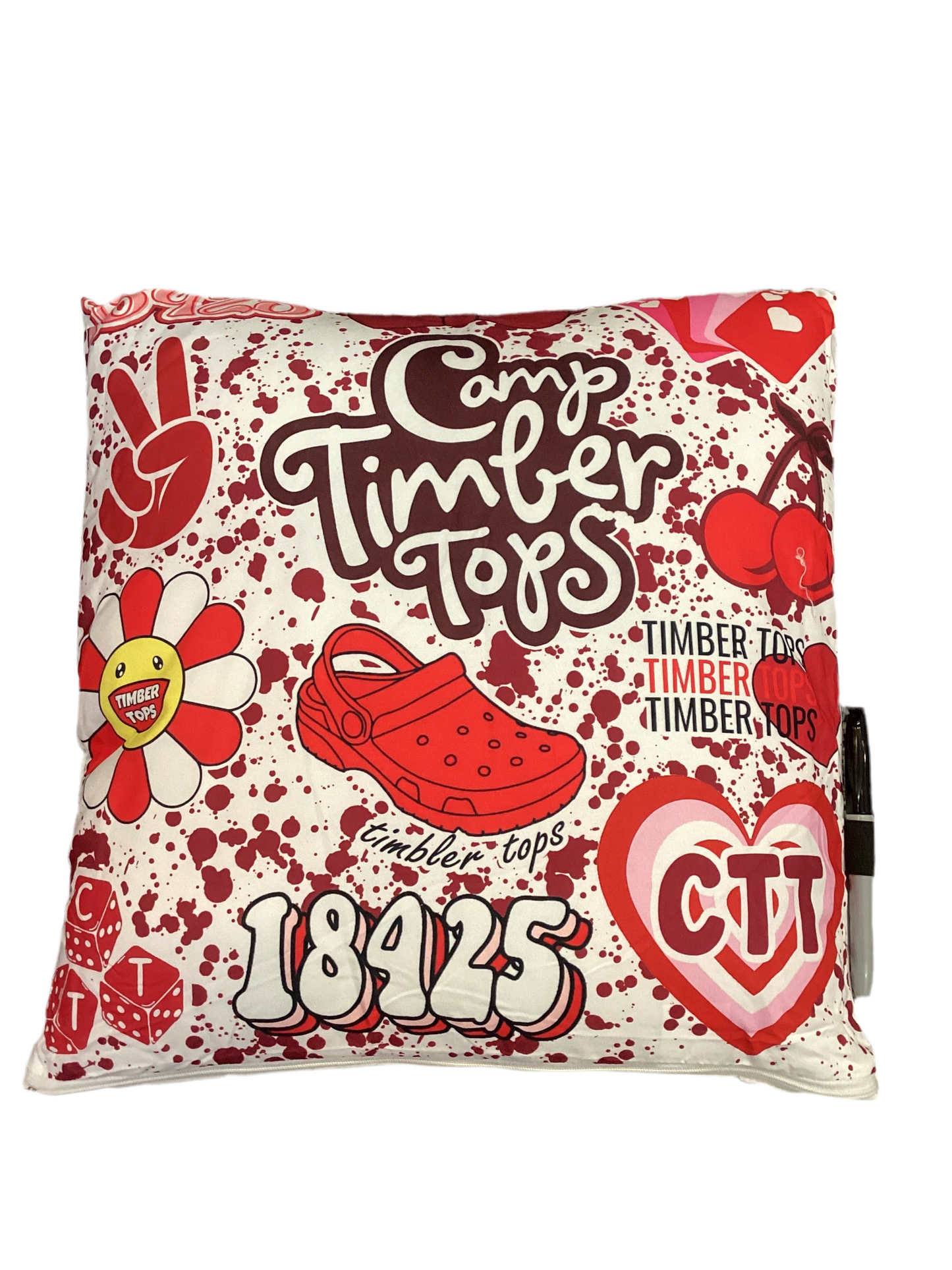 Gilbins Camp autograph pillows