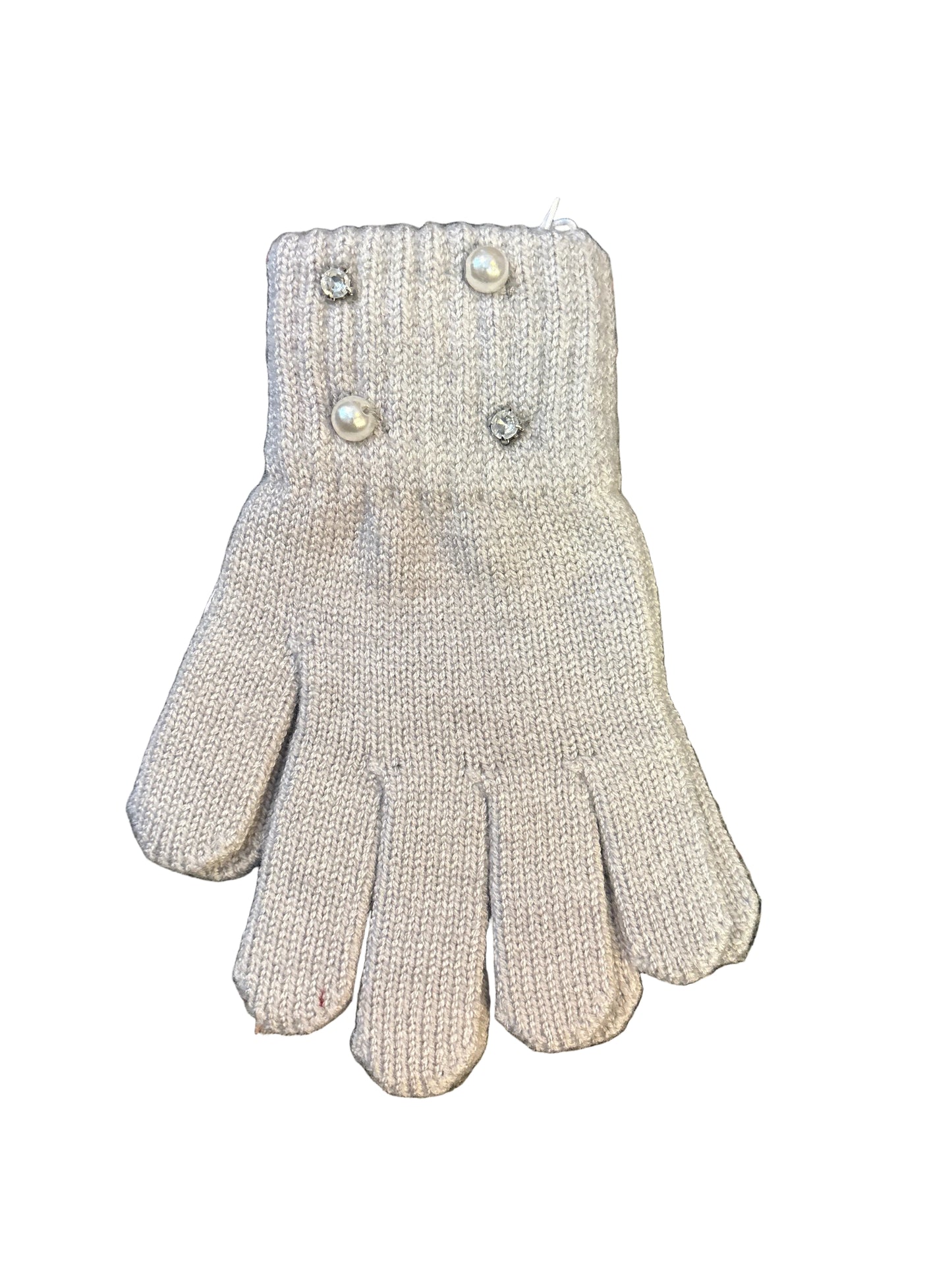 Grey pearl gloves