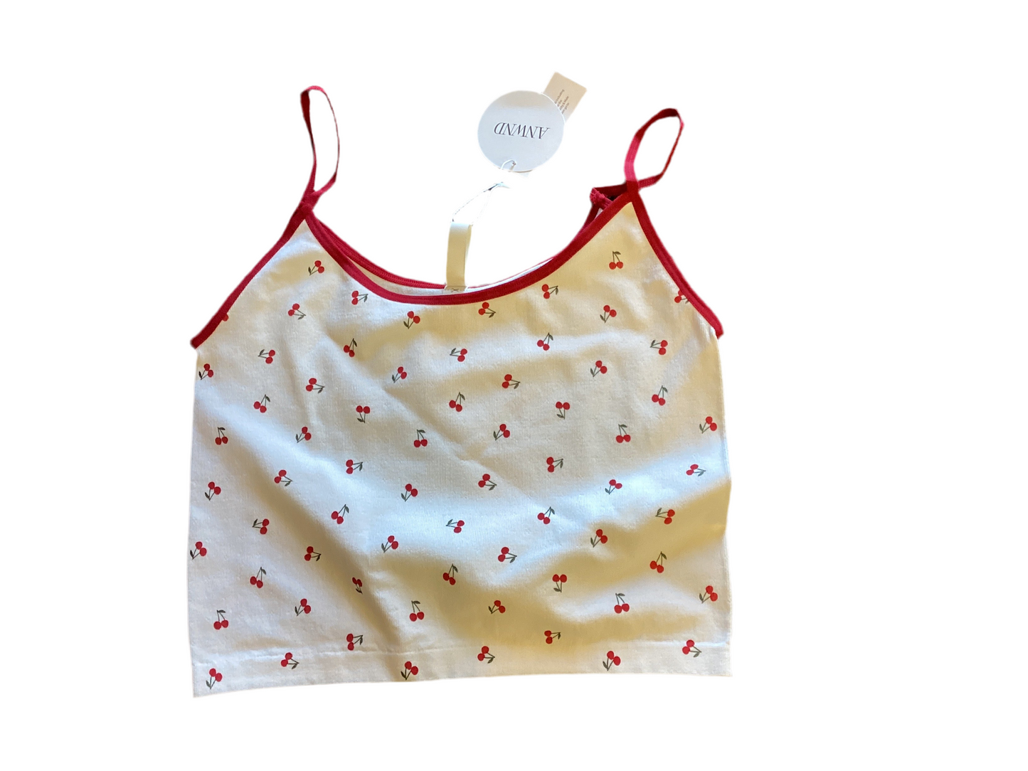 White Tank with cherries