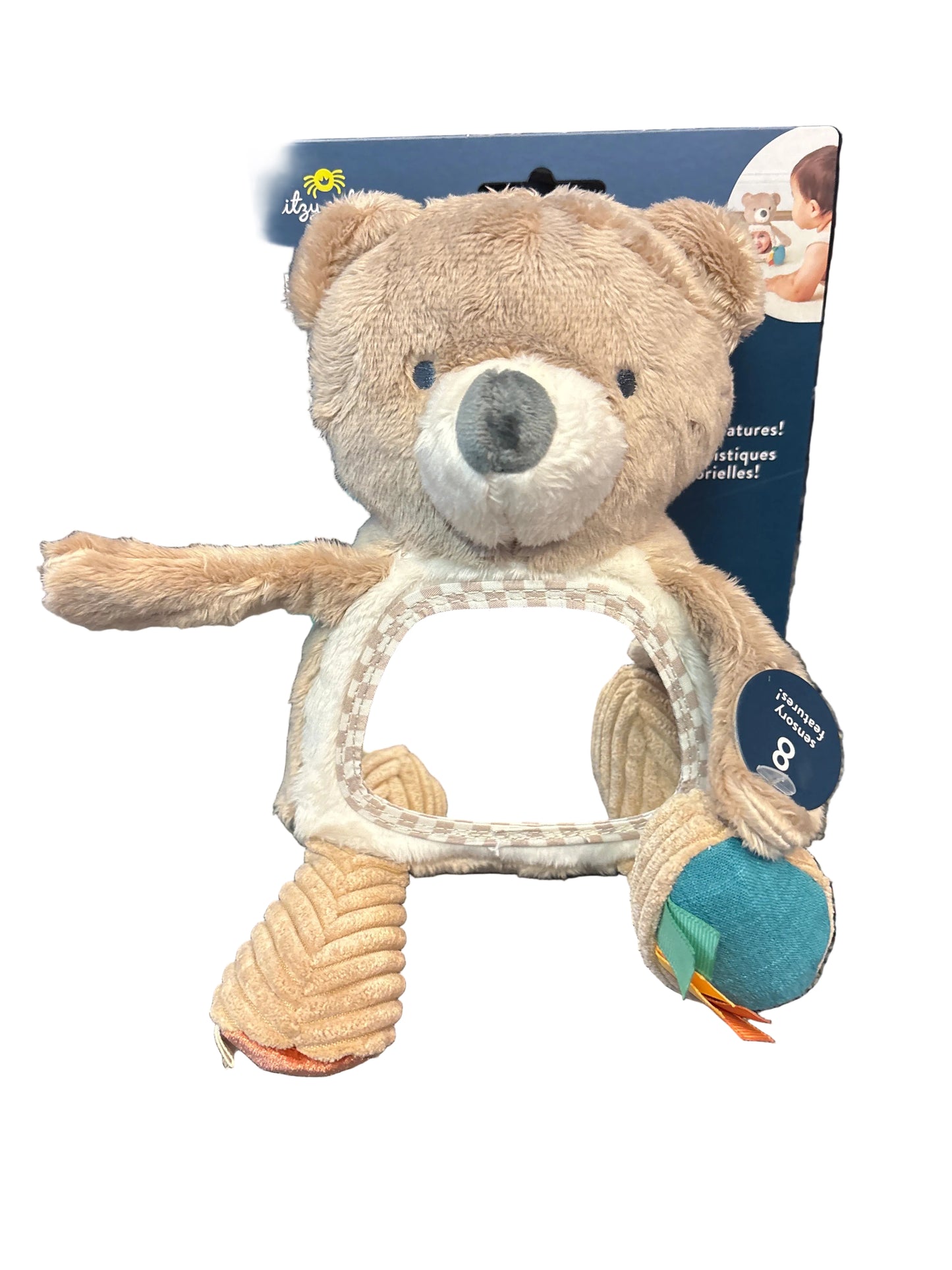 Itzy bitzy mirror toy bear