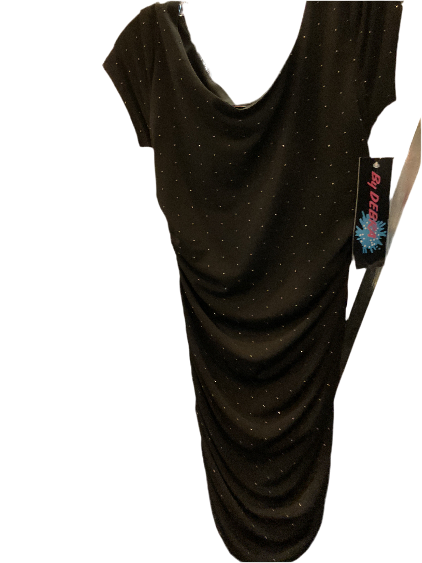 By Debra blk sparkle dress