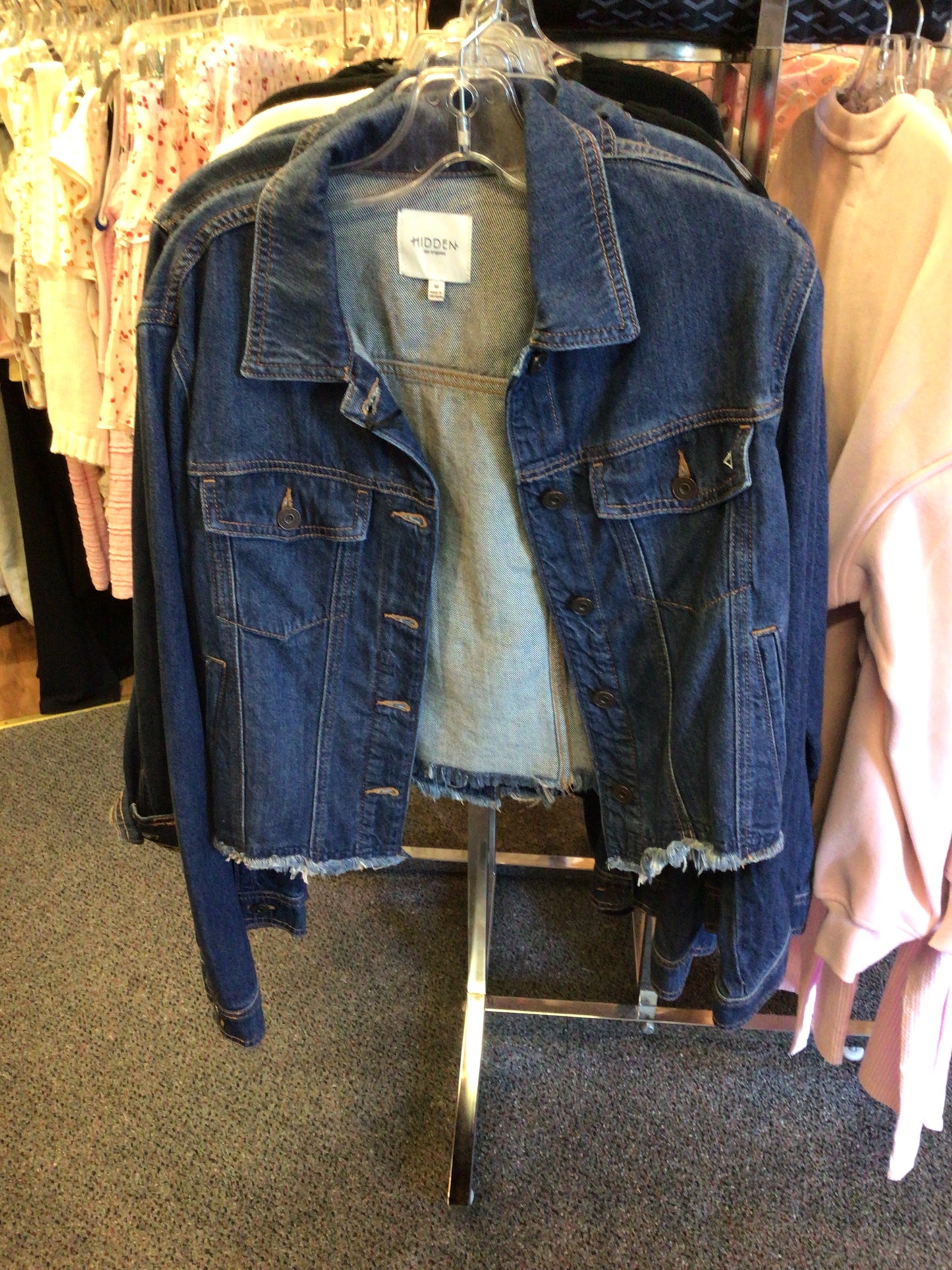 Hidden Jean jacket dark