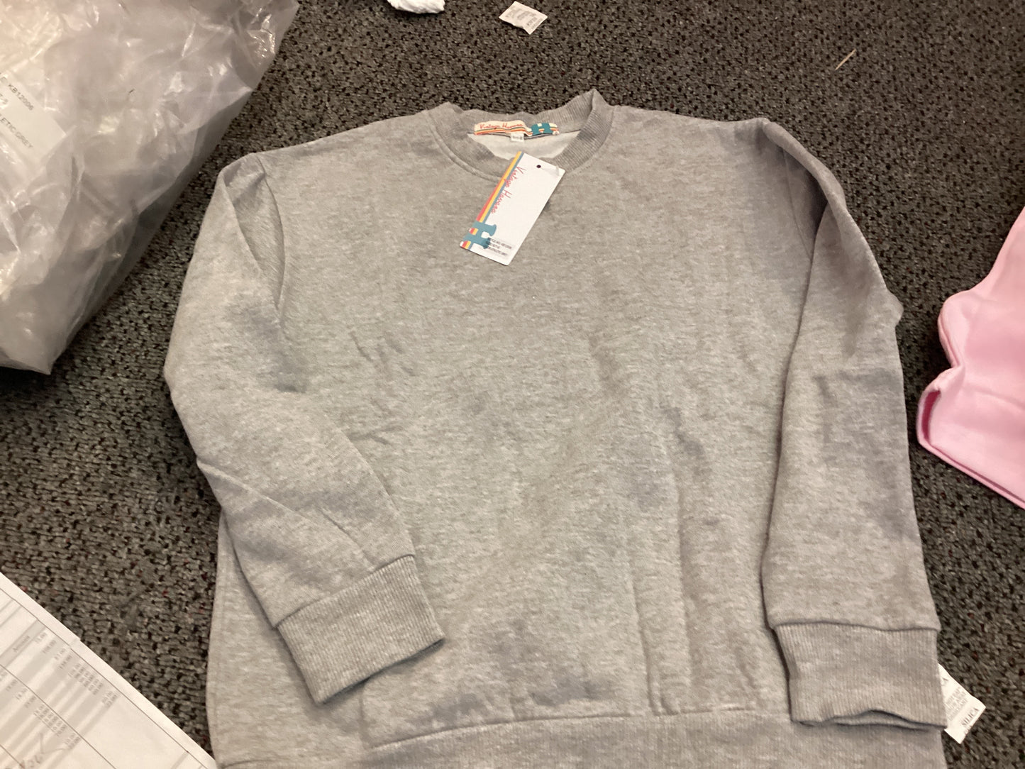 Vintage Havana grey crew neck