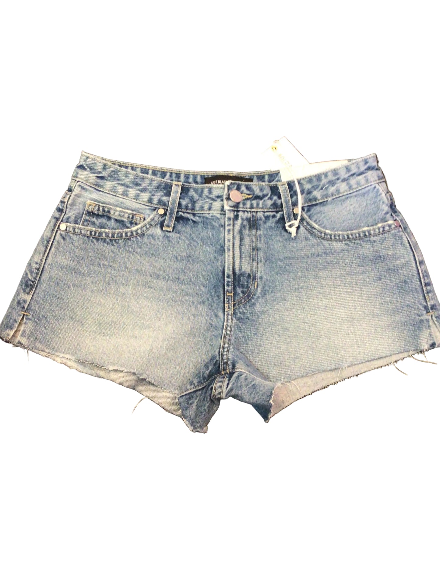 Just Black low rise denim short