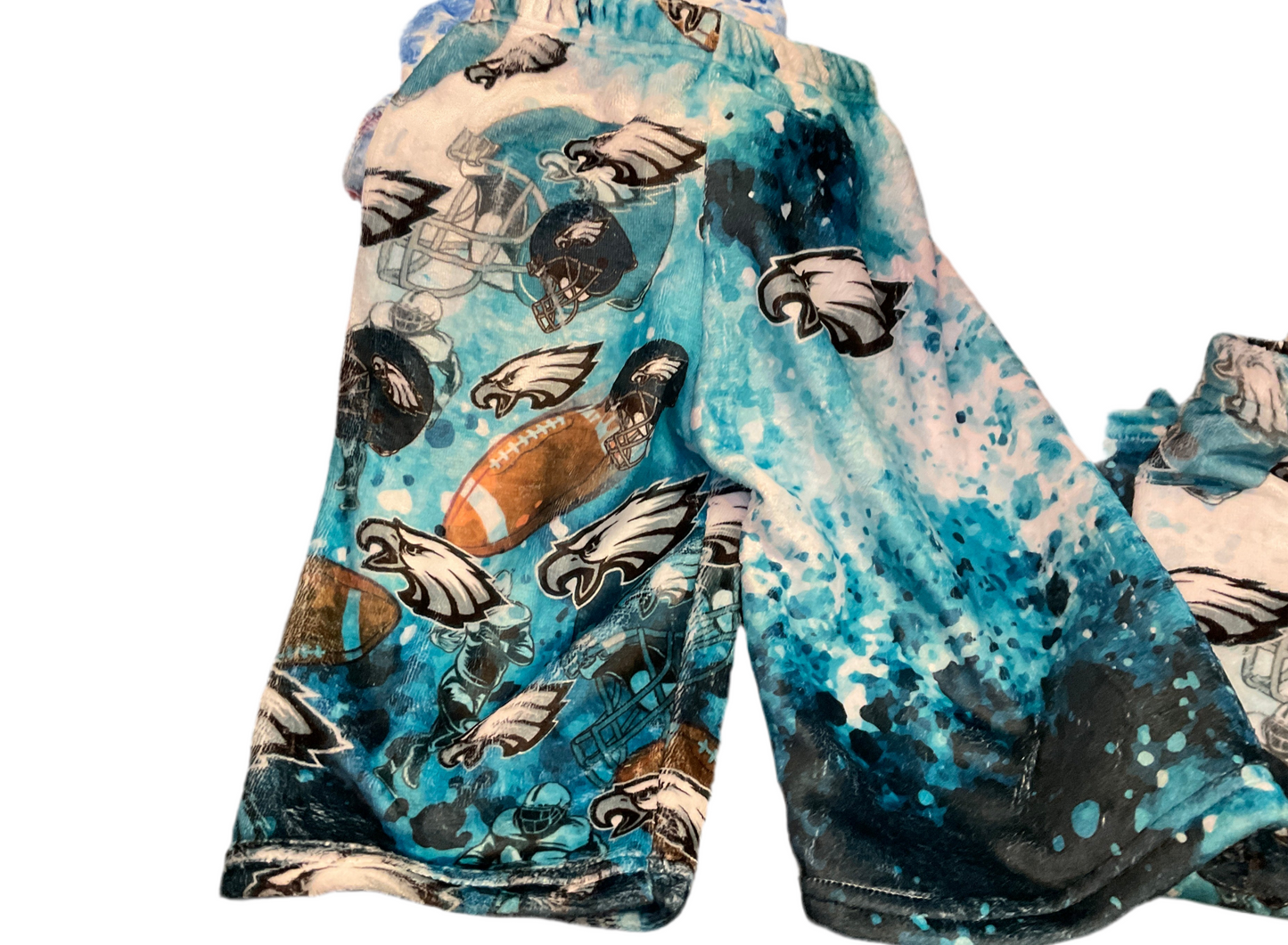 Penelope Wildberry new Eagles fuzzy shorts