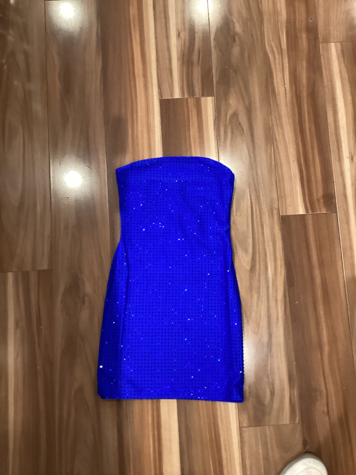 Katie J blue Krista dress