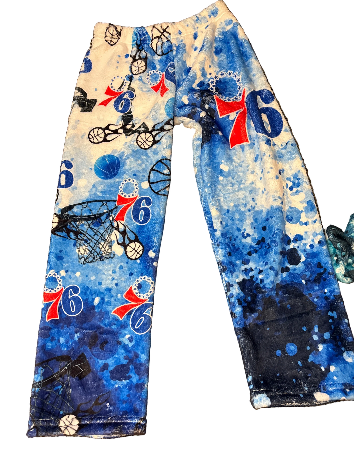 Sixers fuzzy pants