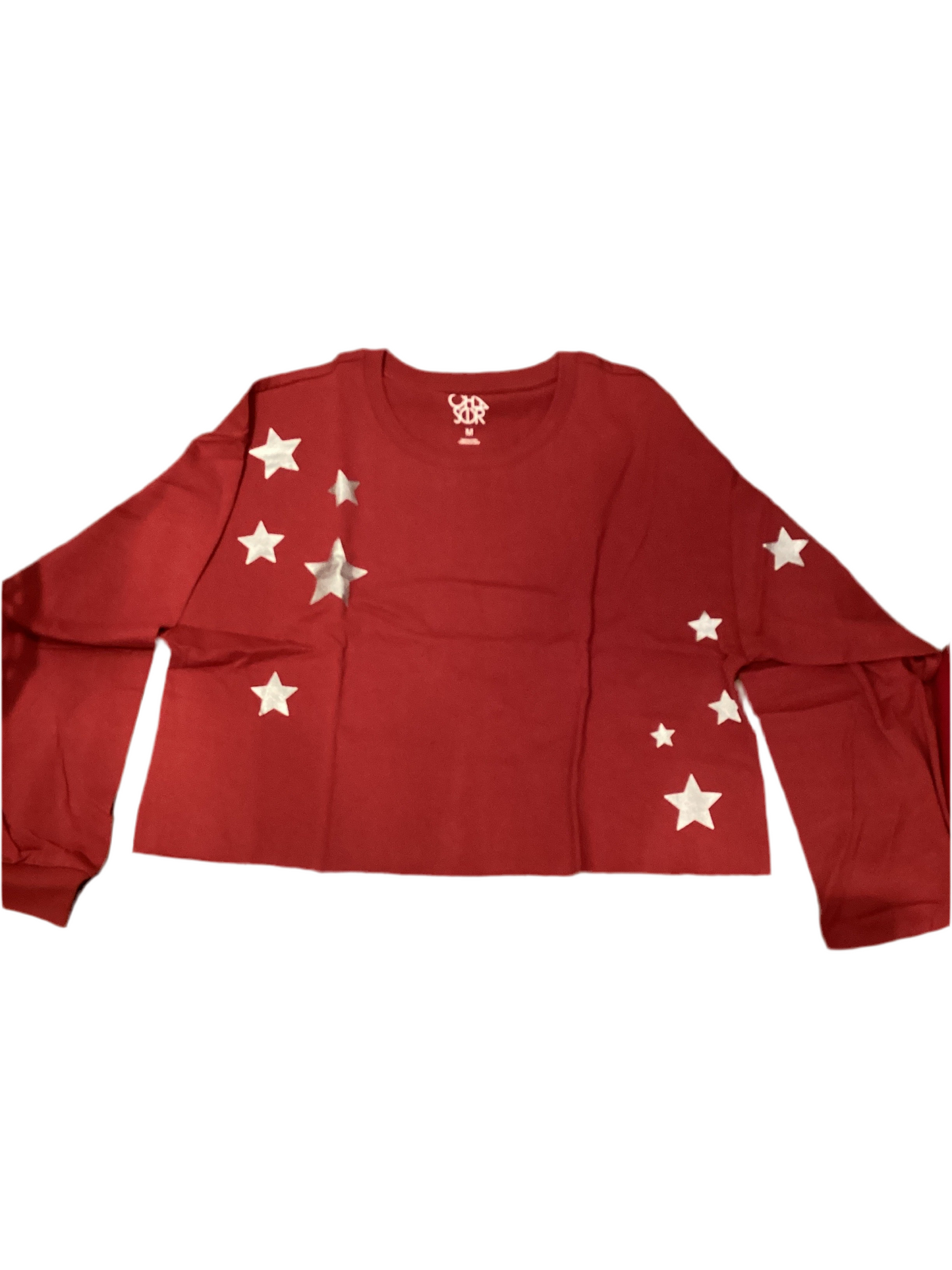 Chaser Distressed Stars LS Tshirt