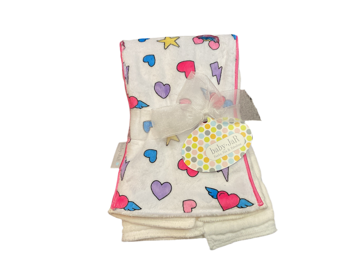 Baby Jar burpe cloths
