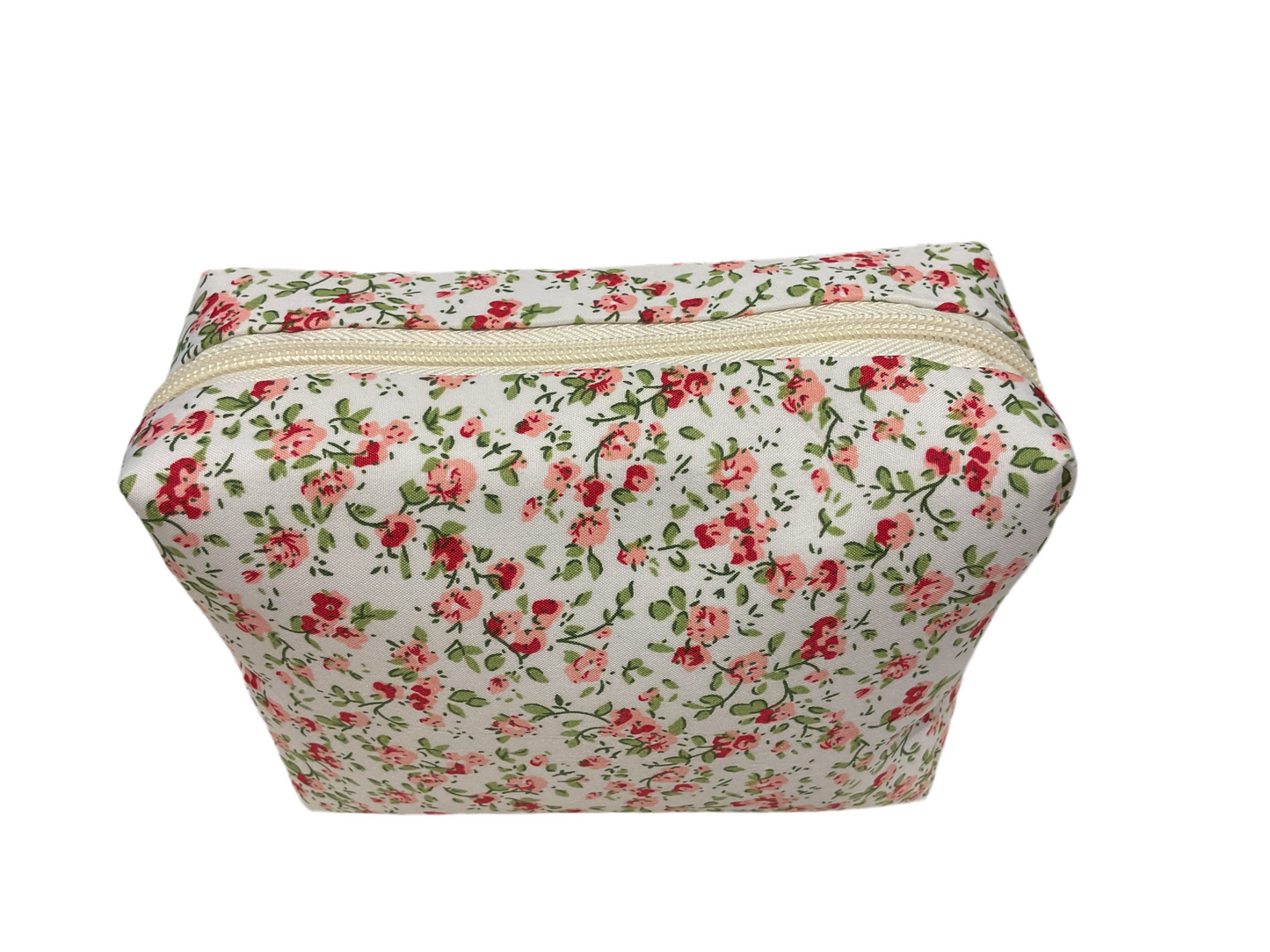 Floral small cosmetic bag