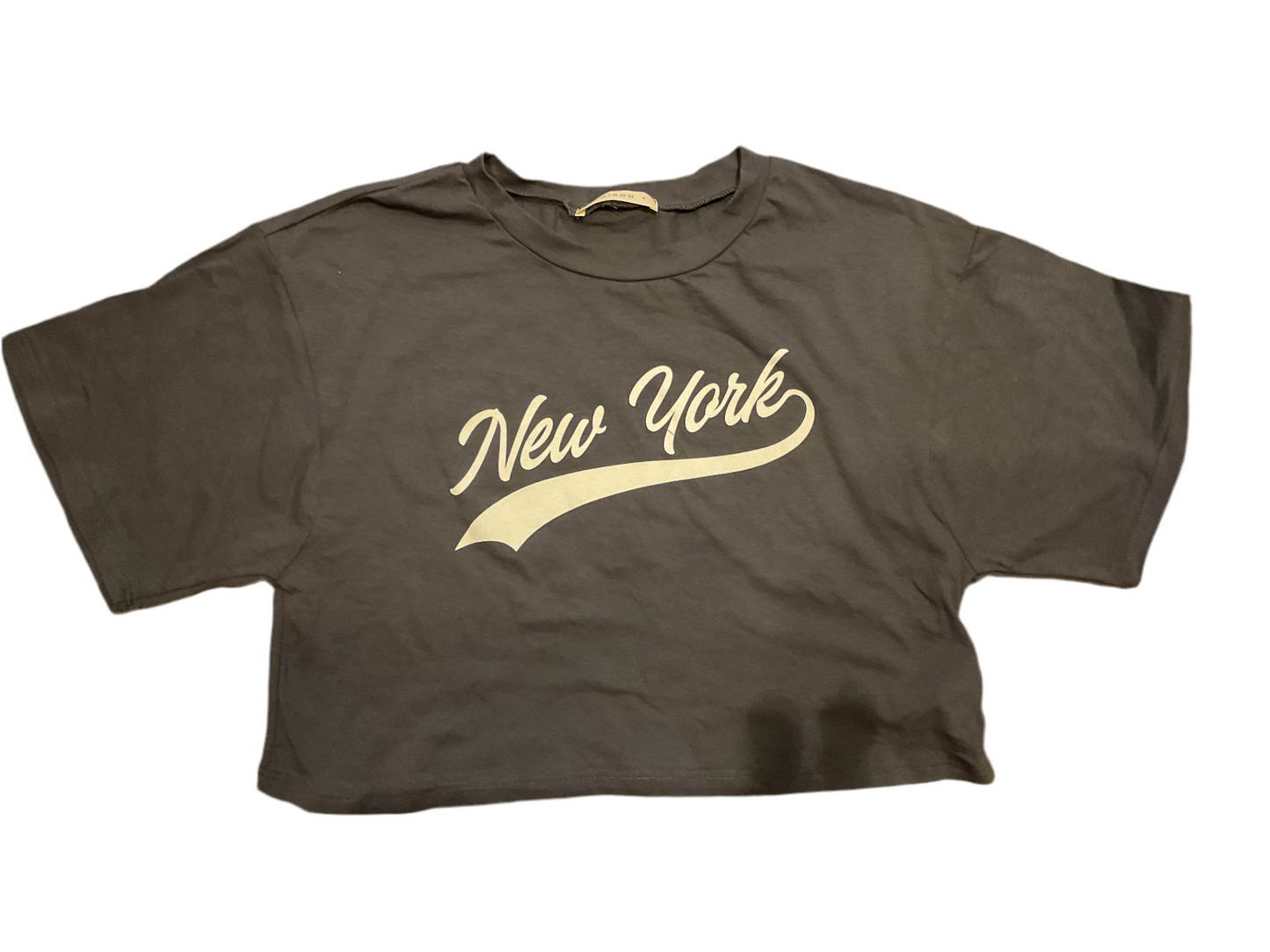 New York crop tshirt