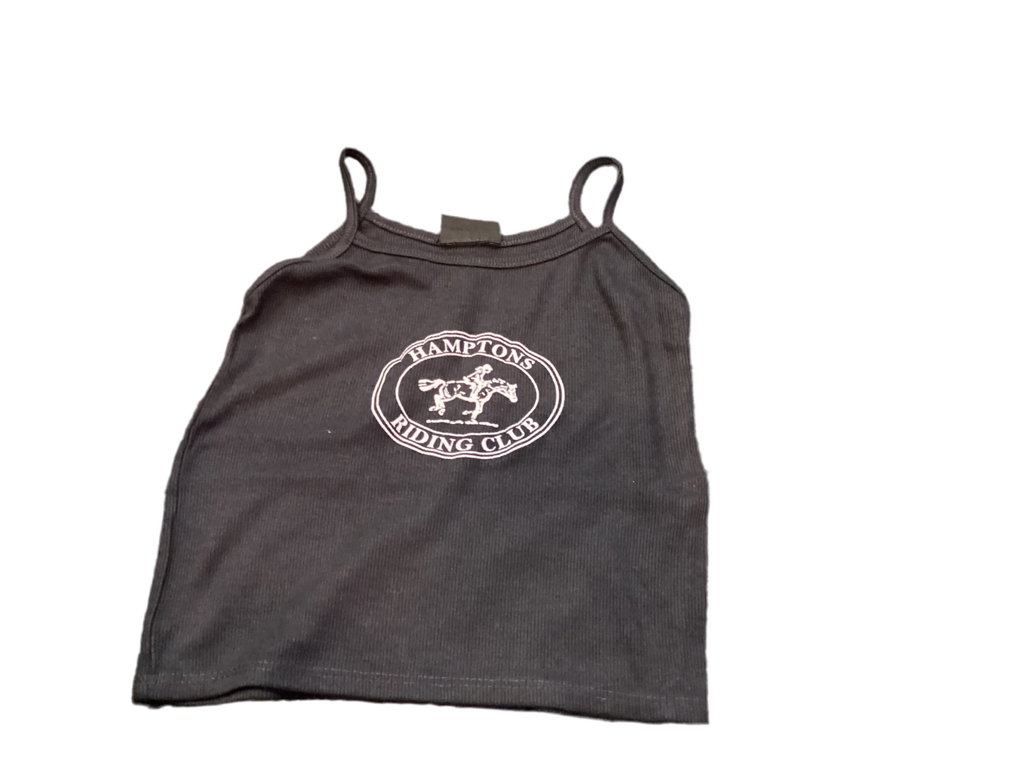 Firehouse navy hamptons riding club tank top