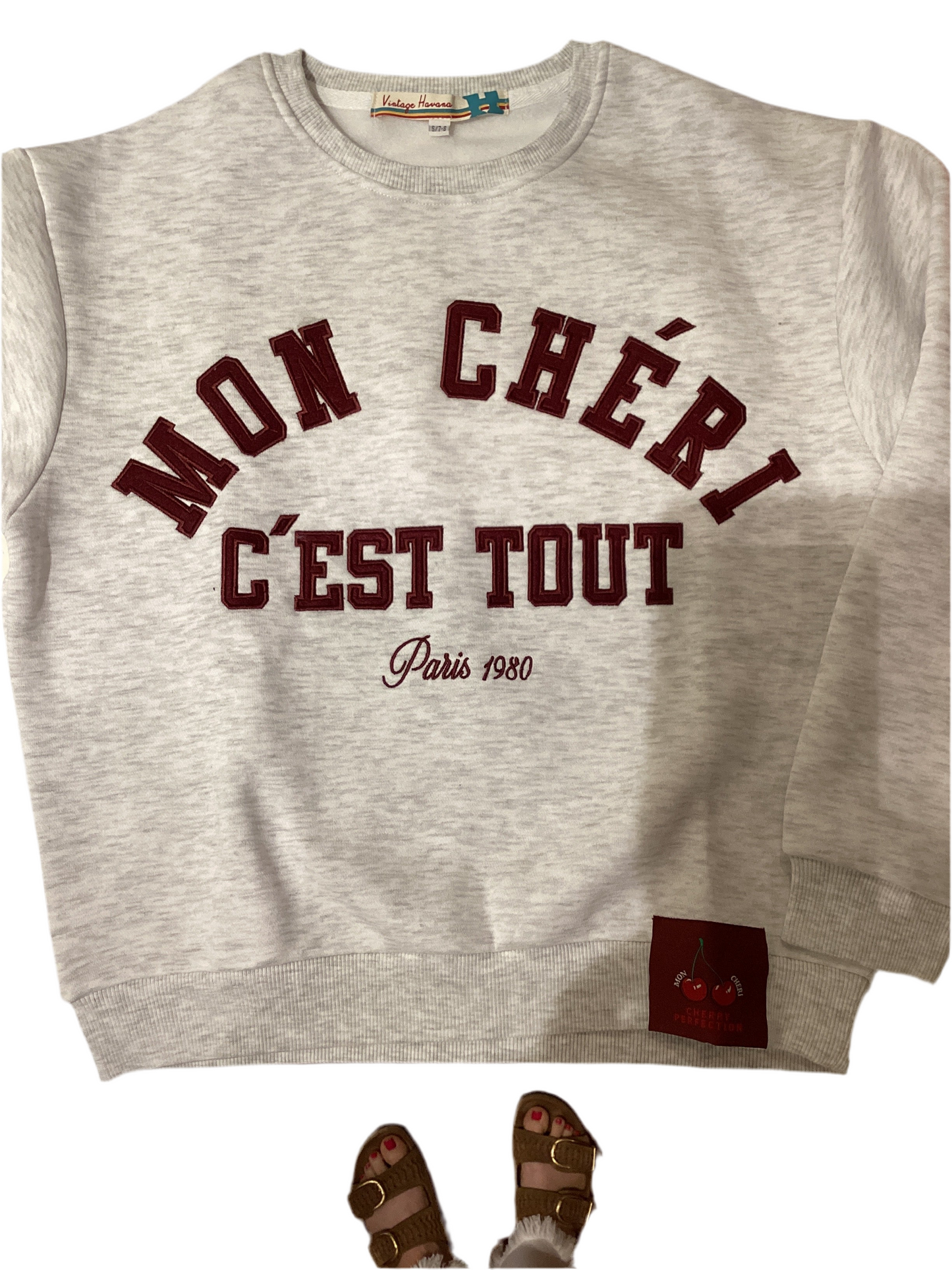 Vintage Havana Mon Cheri sweatshirt