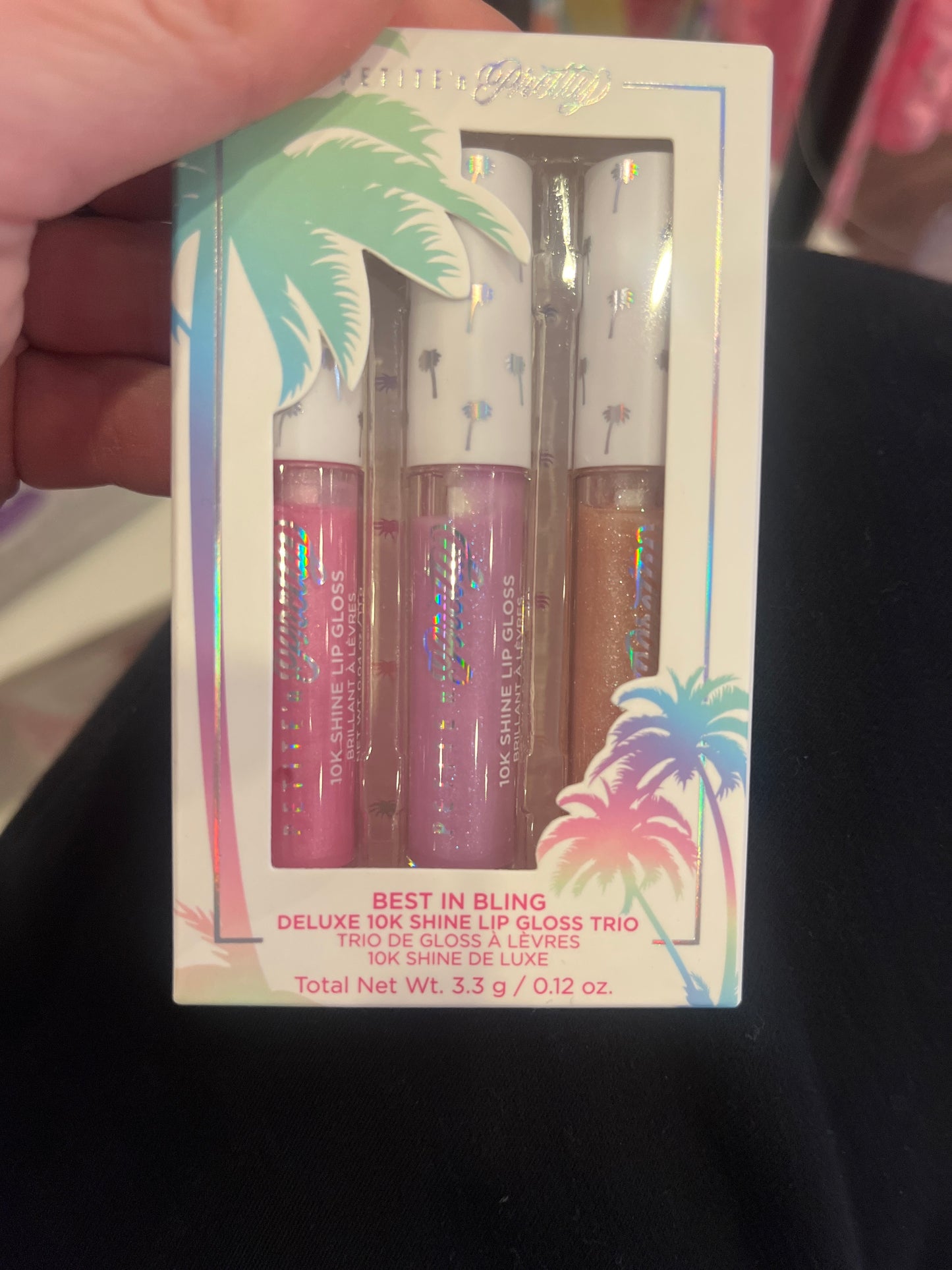 Petite n Pretty best in bling lipgloss set