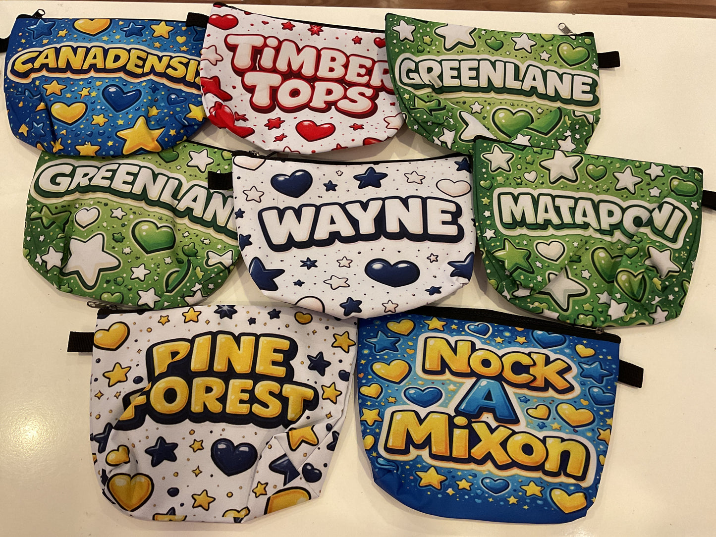 Assorted Retro Camp Bags