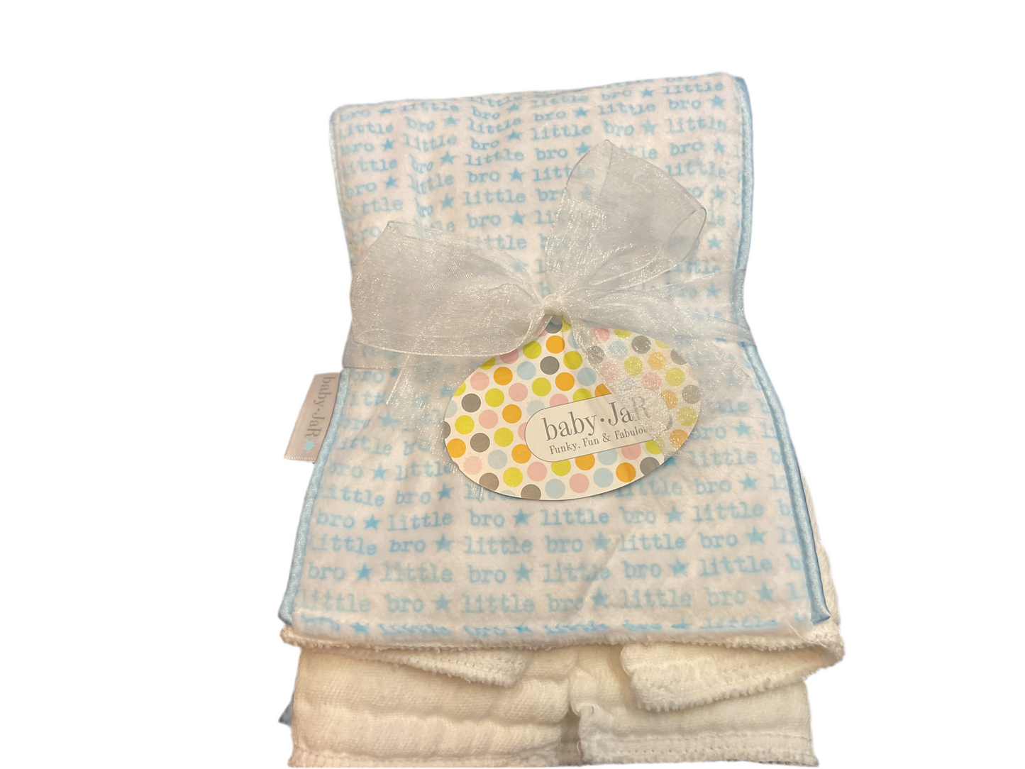 Baby Jar burpe cloths