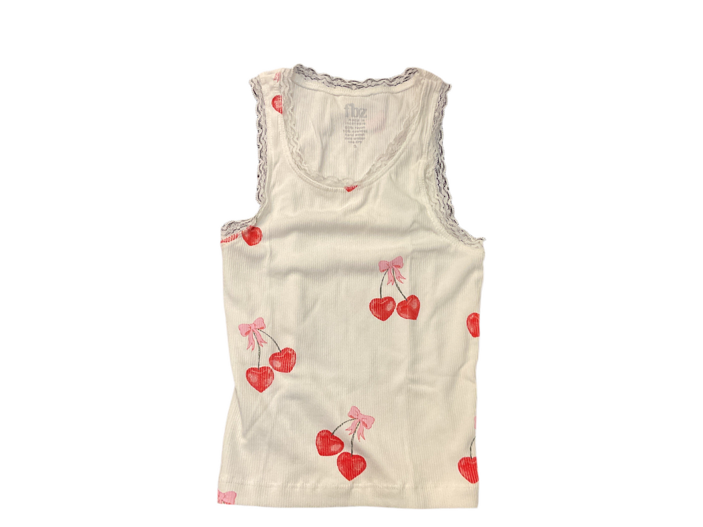 Flowers by Zoe toddler cherry bow tank