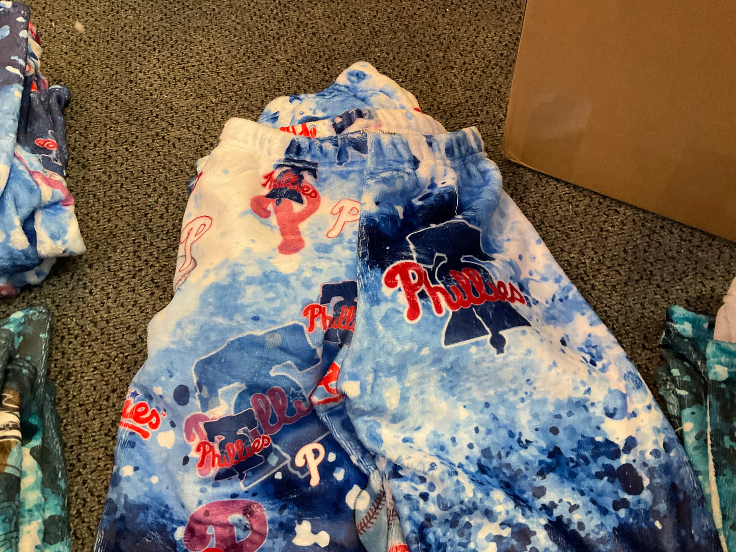 Penelope WIldberry new Phillies fuzzy shorts