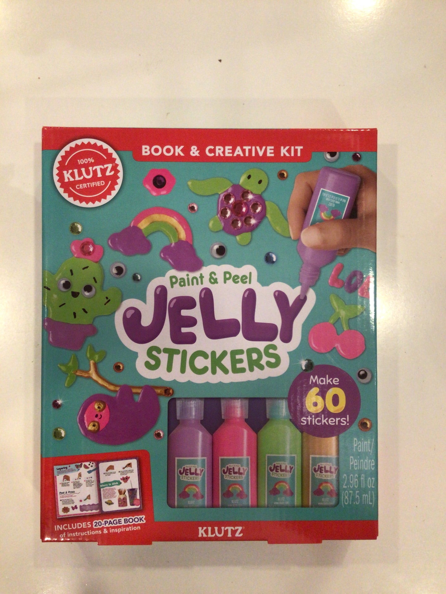 Paint and Peel Jelly Stickers