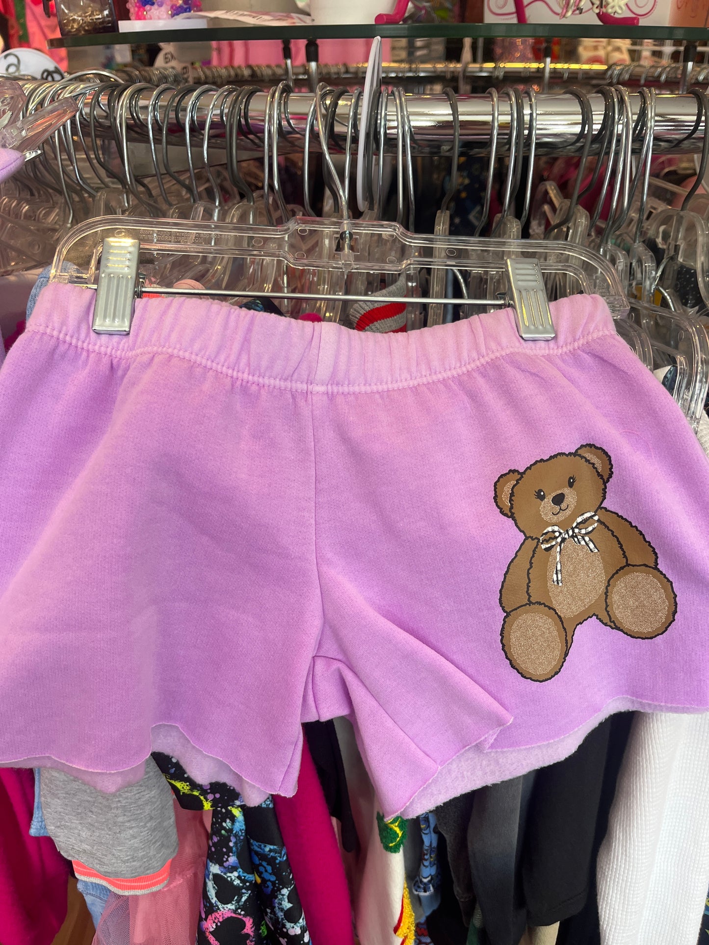 Firehouse purple bear short