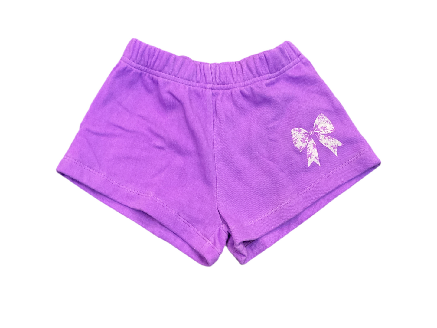 Flowers by Zoe toddler purple bow shorts