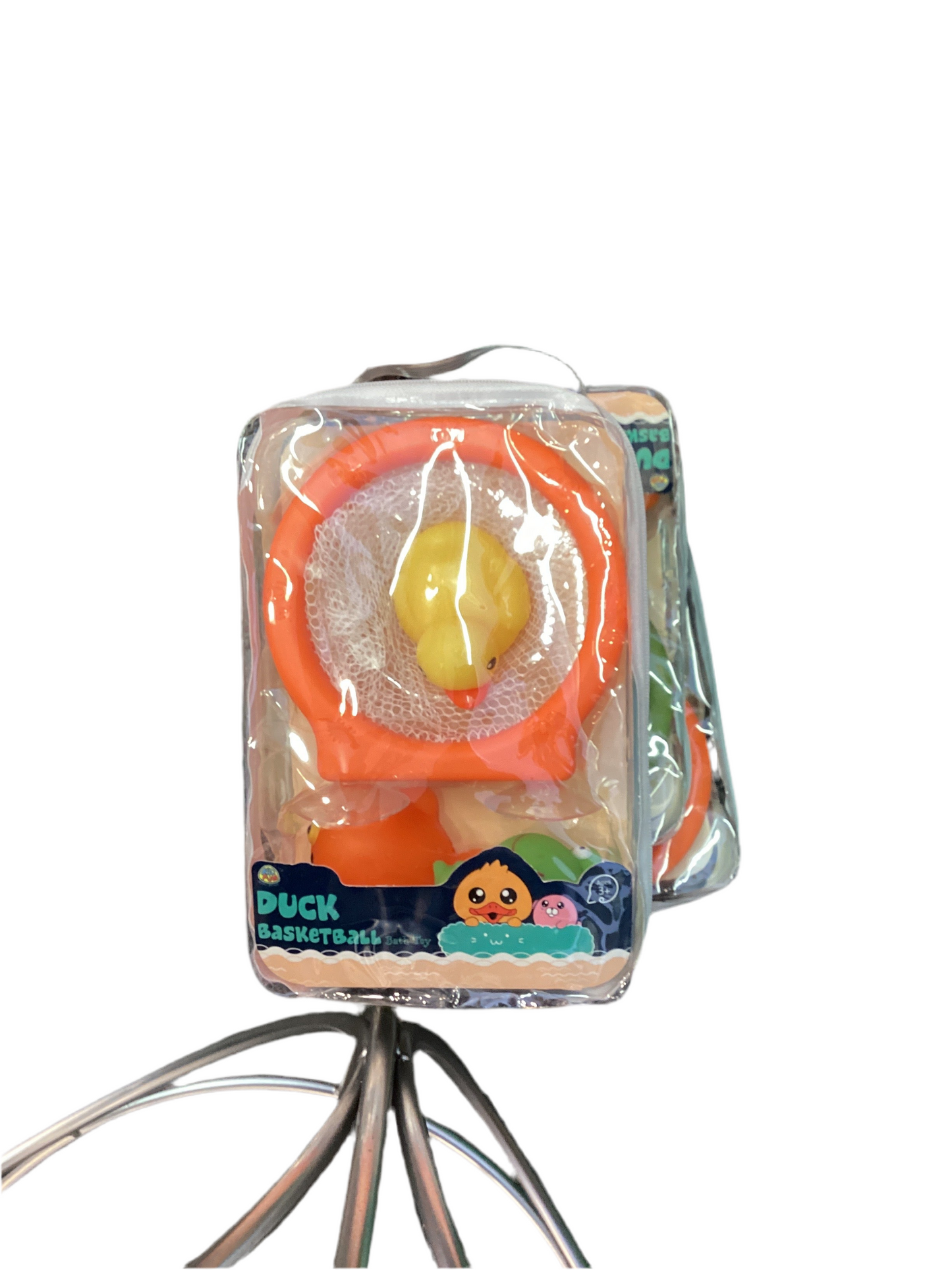 Duck basketball bath toy