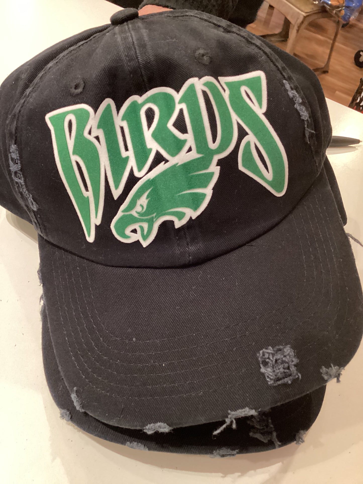 Black birds hat