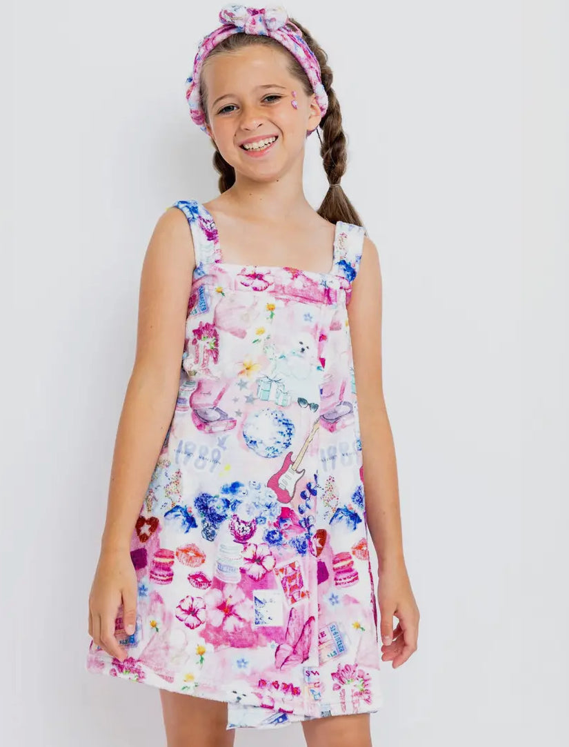 Preppy Goose pop princess spa wrap