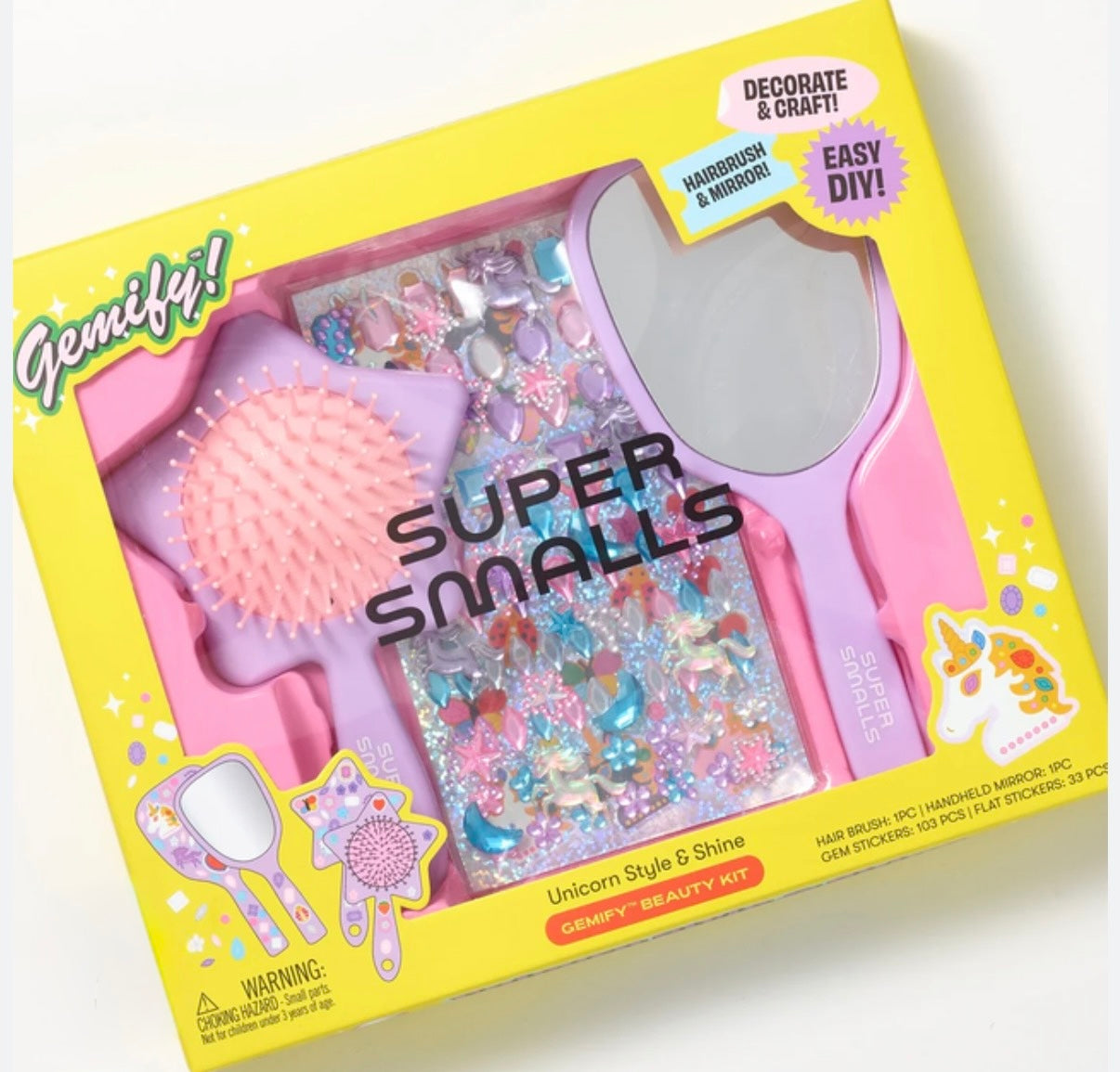 Unicorn Style & Shine Gemify Beauty Kit