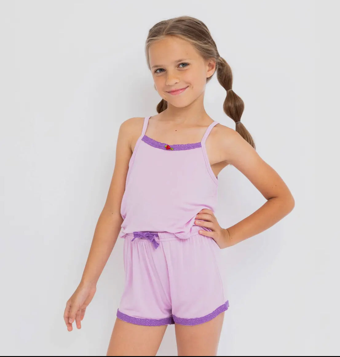 Preppy Goose Lavender Cami PJ Set