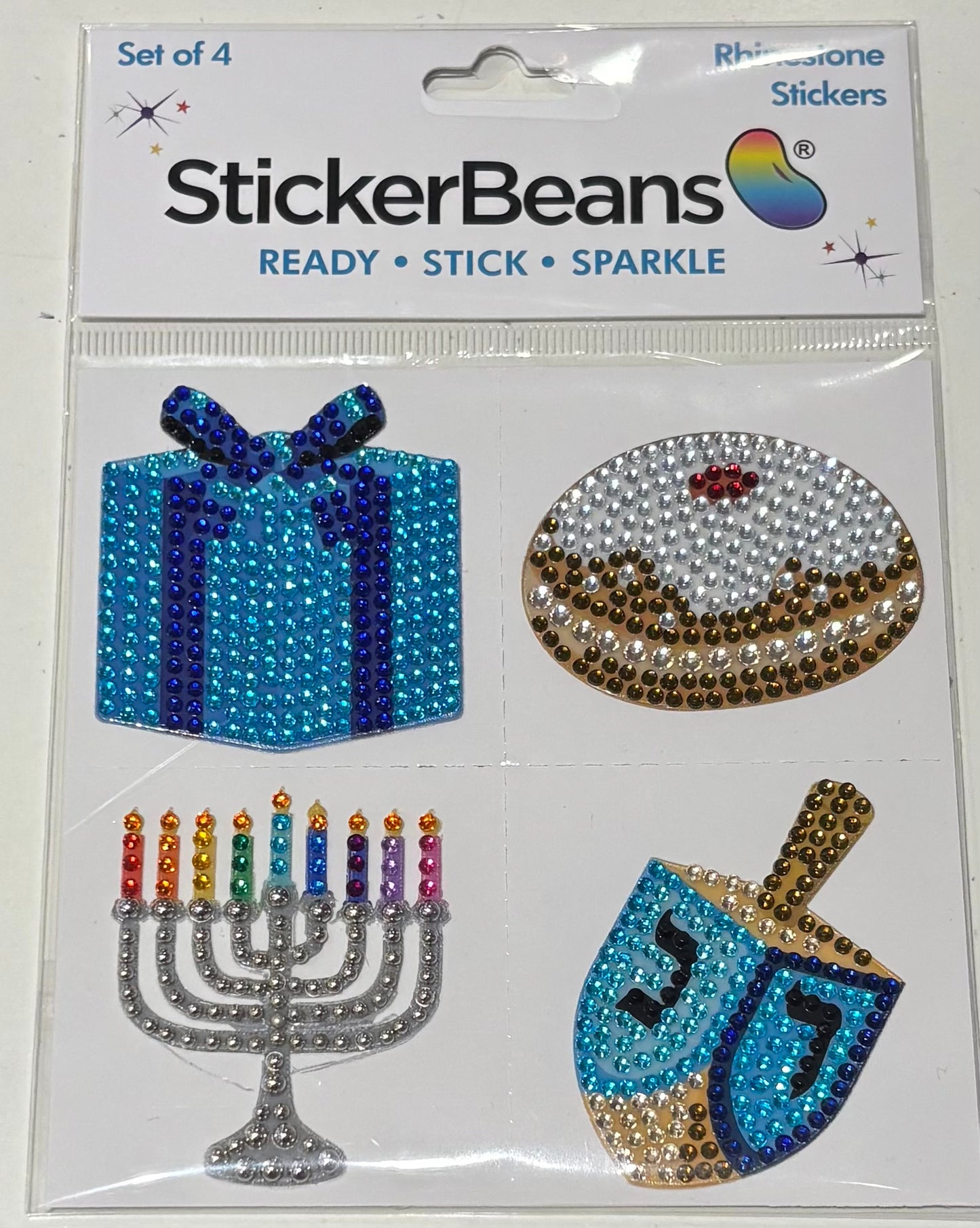Hanukkah Sticker Bean Set