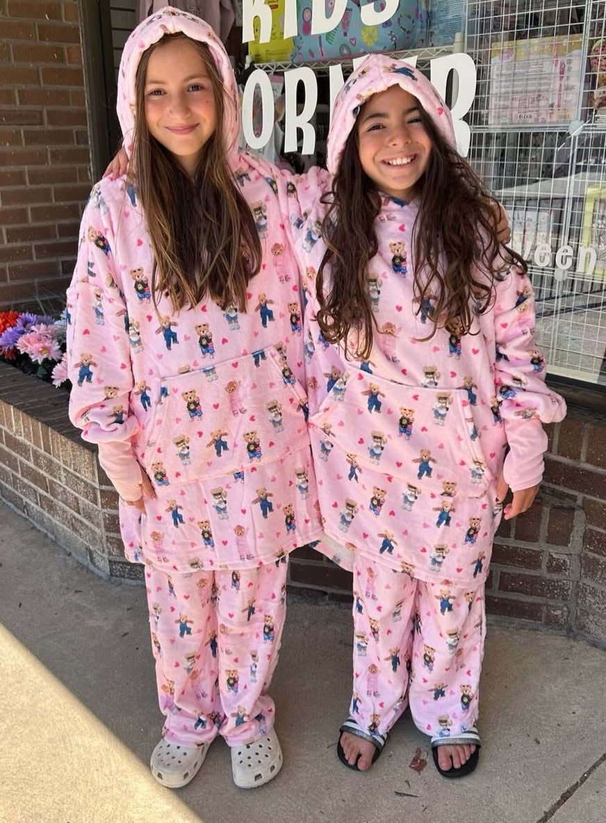 Teddy Bear Oversized Hoodie