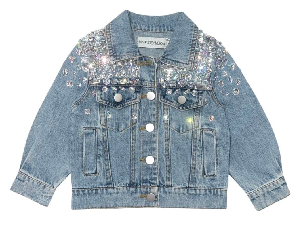 Rhinestone Jean jacket
