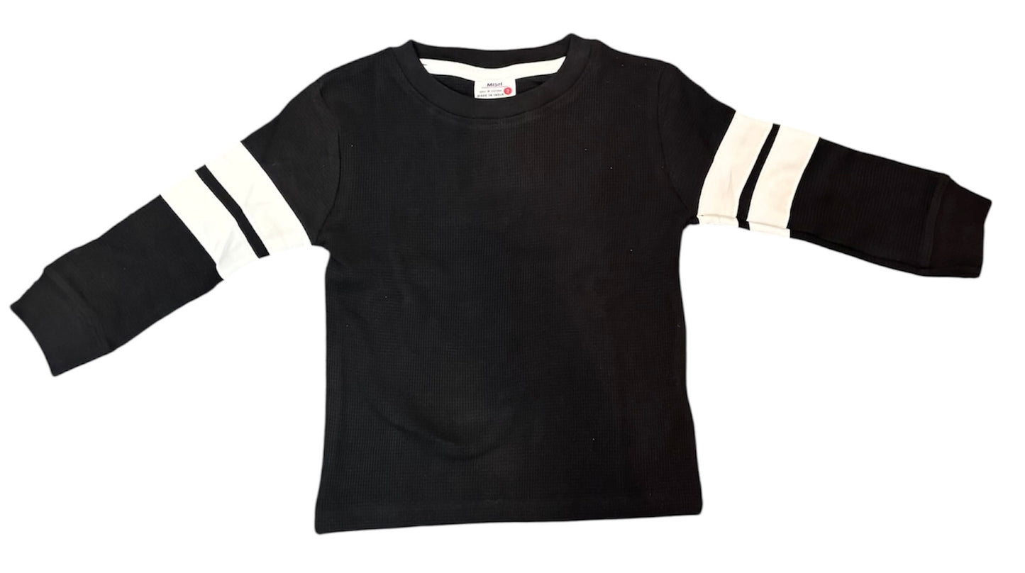 Black thermal w/white sleeve