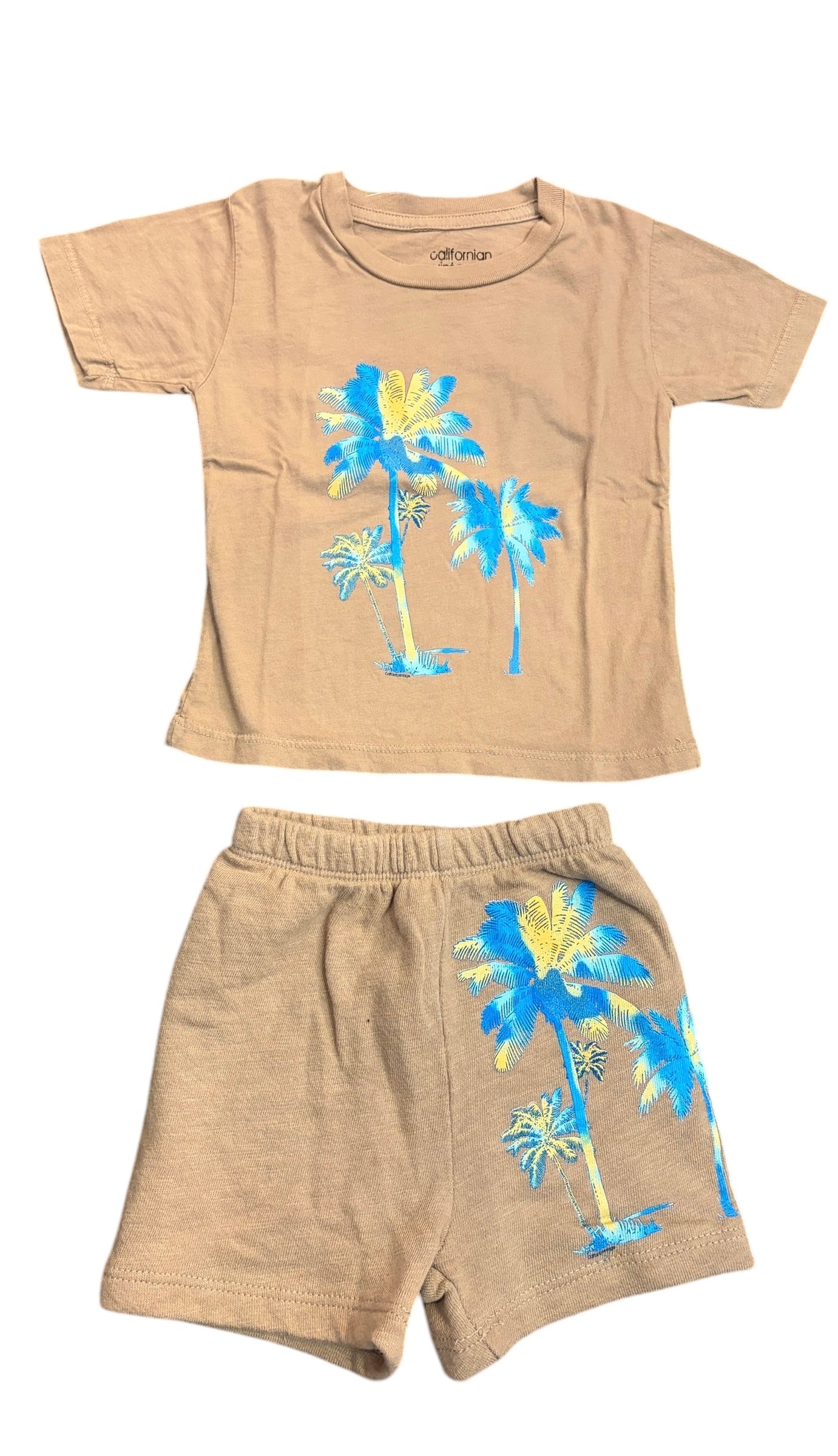 Sunset Palm Tree Set