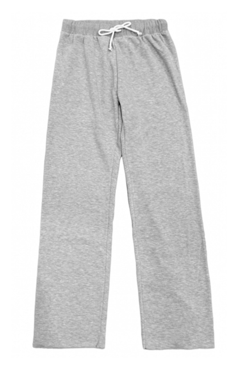 Wide waist wide leg w/raw