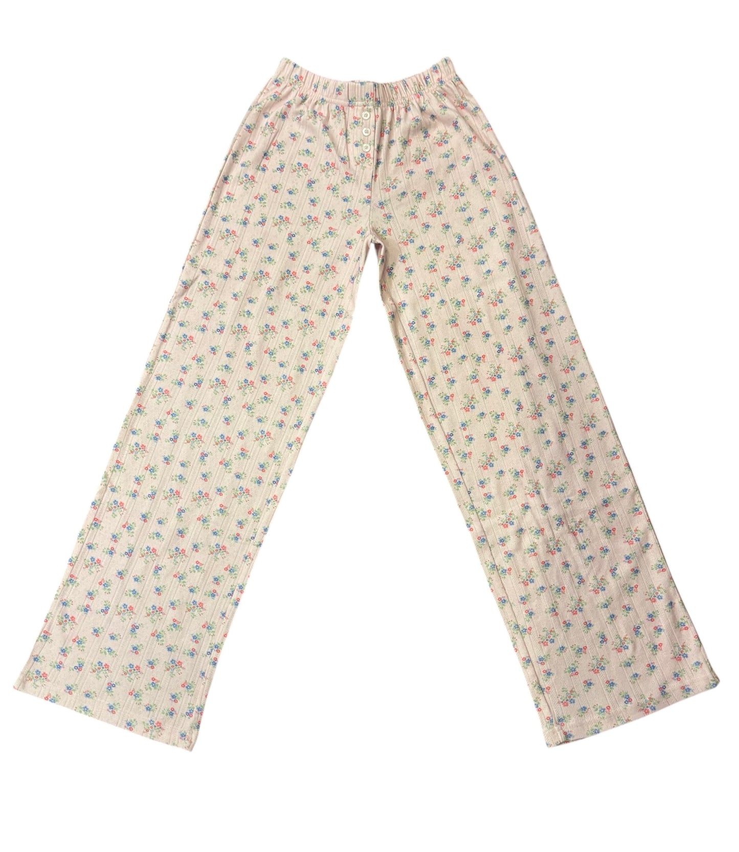 Pink flowers Marina pant