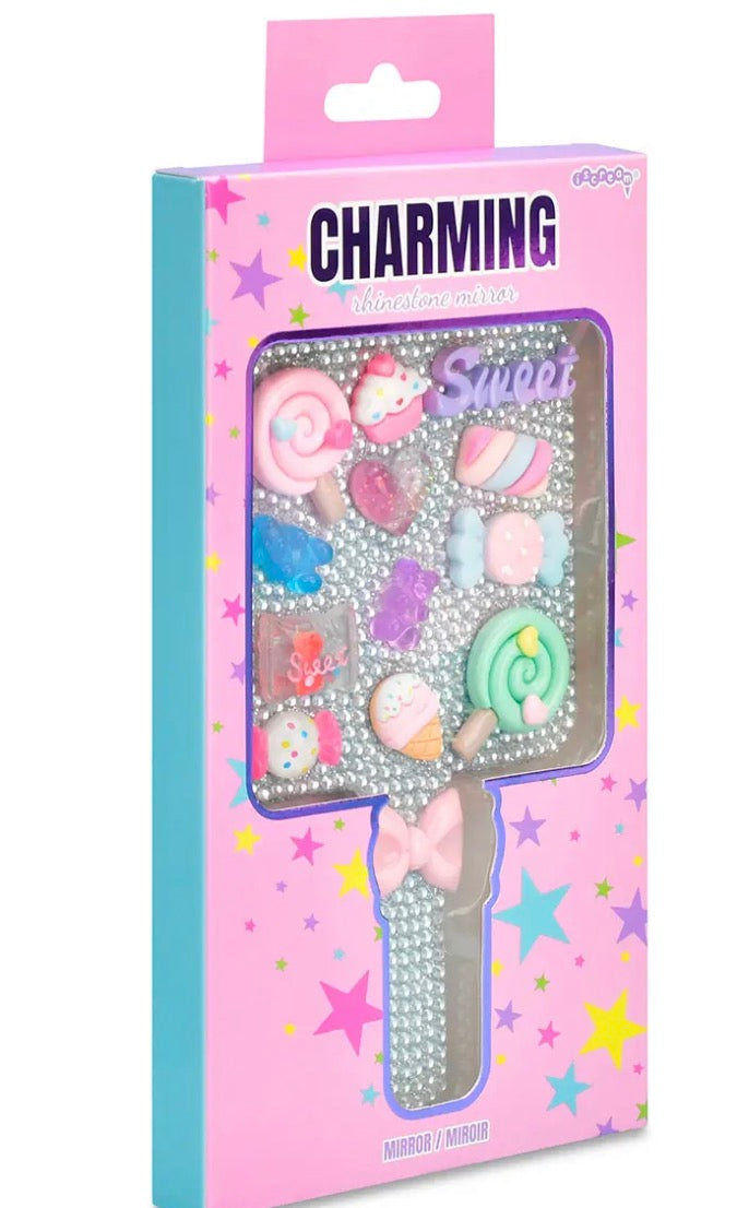 Charming Rhinestone Mirror