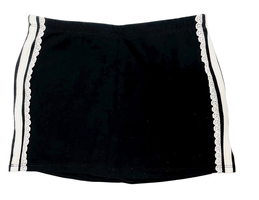 Black Tommy Skort