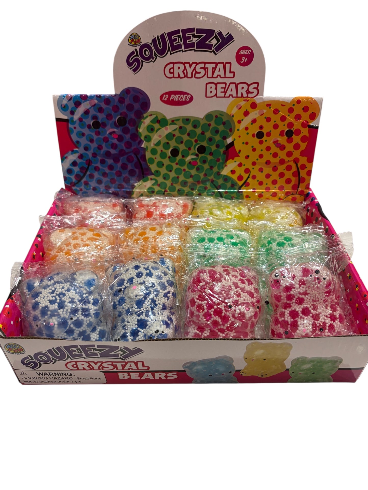 Squeeze Crystal Bears