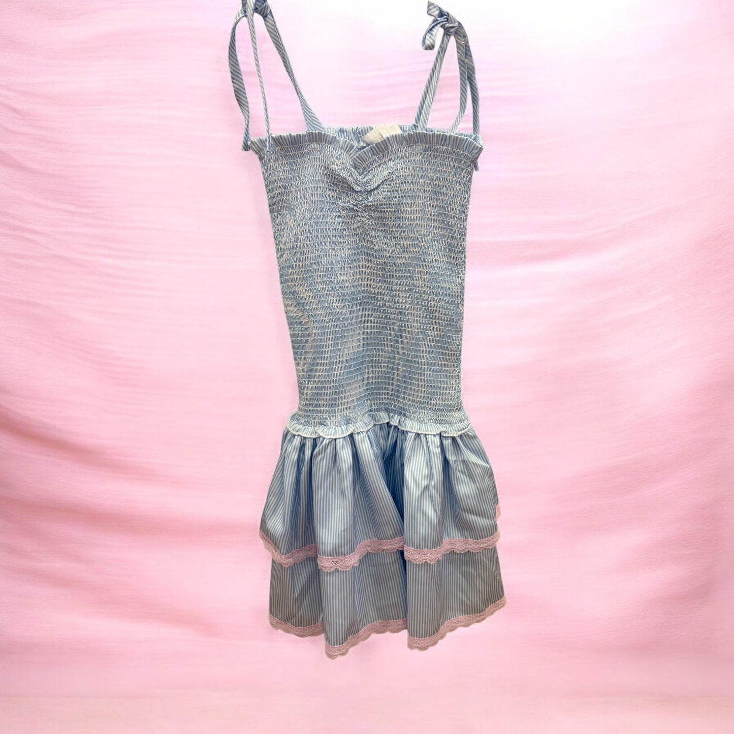 Lola Pastle Blue Stripe Dress