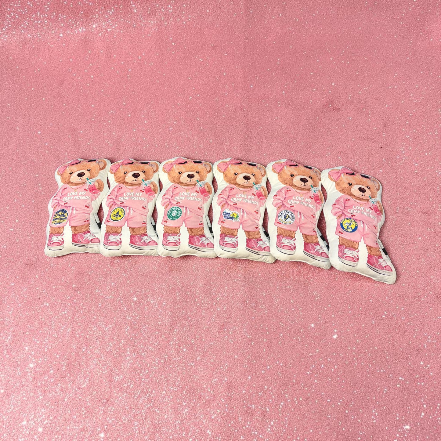 Camp Bear Sign-in Pillow