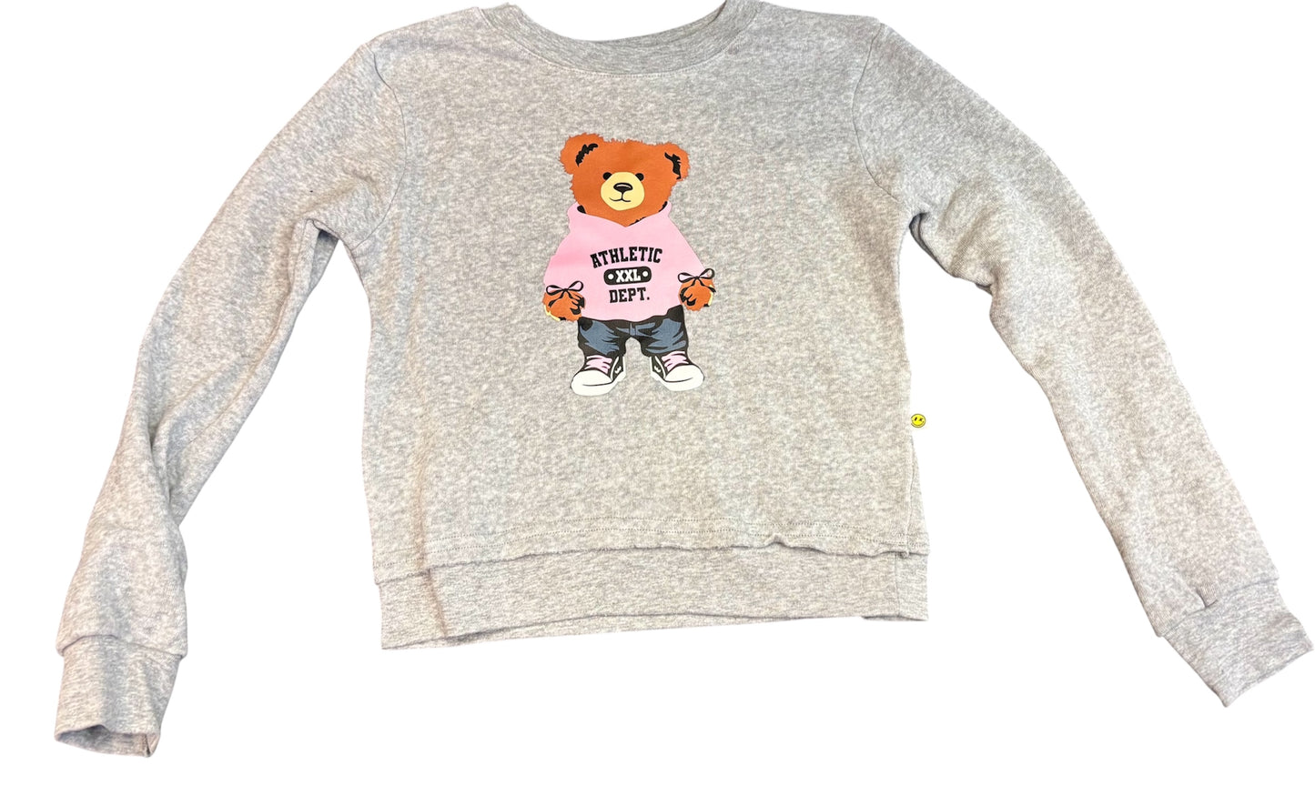 Gray Crewneck Sweatshirt w/ Bear